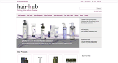 Desktop Screenshot of hair-hub.com